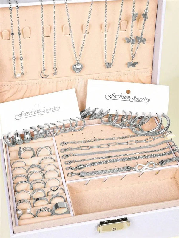 57 Pcs/Set Fashion Jewelry
