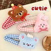 Cute Plushie Animal Hair Clips
