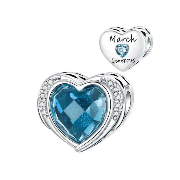 Birthstone Eternity Charms Jewelry Gift