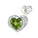 Birthstone Eternity Charms Jewelry Gift