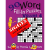 Word Fill-in Puzzles, Over 140 Words Per Puzzles - Paperback