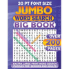 Jumbo Word Search: Big Book 30 Pt Font Size - Paperback