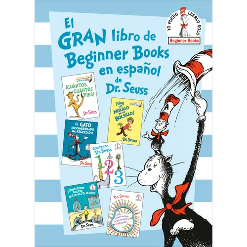 El Gran Libro de Beginner Books En Español de Dr. Seuss (the Big Book of Beginner Books by Dr. Seuss): ¡Cuántos, Cuántos Pies!; ¡Hay Un Molillo En Mi - Hardcover