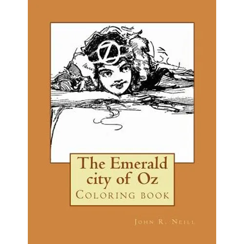 The Emerald city of Oz: Coloring book - Paperback