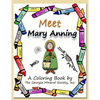 Meet Mary Anning: A Coloring Book by the Georgia Mineral Society, Inc. - Paperback