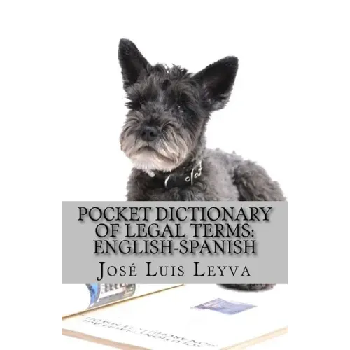 Pocket Dictionary of Legal Terms: English-Spanish: English-Spanish Legal Glossary - Paperback