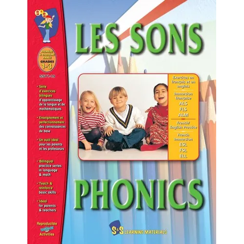 Les Sons/Phonics - A French and English Workbook: Premiere a Troisieme Annee - Paperback