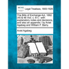 The Bills of Exchange ACT, 1882 (45 & 46 Vict. C. 61): With Explanatory Notes and Decisions, and Also an Appendix / By Aviet Agabeg and William F. Bar - Paperback