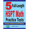 5 Full-Length HSPT Math Practice Tests: The Practice You Need to Ace the HSPT Math Test - Paperback