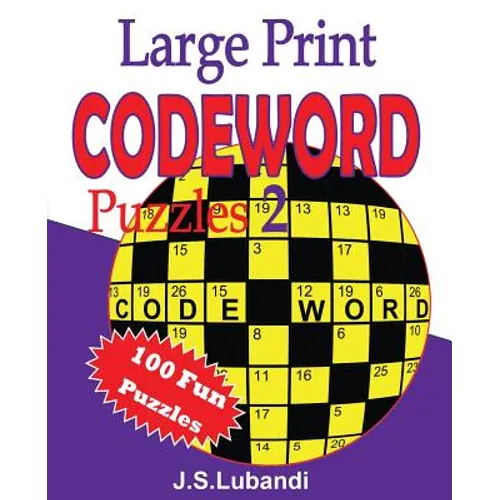 Large Print Codeword Puzzles 2 - Paperback