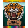 Tiger Coloring Book (New & Expanded): Stress Relief and Relaxing Coloring Book For Kids, Boys And Girls - Paperback