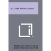 A Letter From Lisieux - Paperback