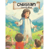 Christian Coloring Book for Kids: Wholesome Faith Based Illustrations Including Jesus, Bible, Children, Families / Coloring Pages for Ages 3-5, 4-8, 6 - Paperback