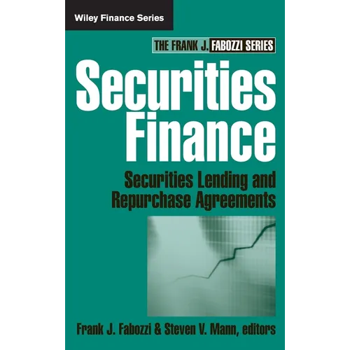 Securities Finance: Securities Lending and Repurchase Agreements - Hardcover