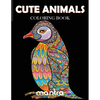 Cute Animals Coloring Book: Coloring Book for Adults: Beautiful Designs for Stress Relief, Creativity, and Relaxation - Paperback