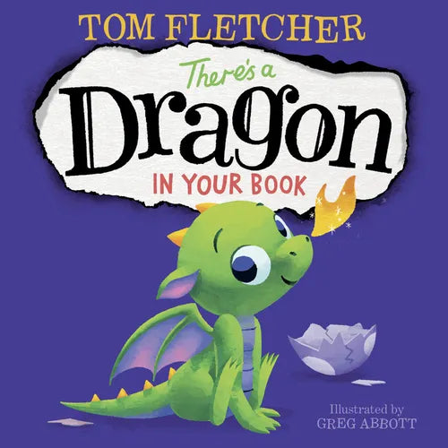 There's a Dragon in Your Book - Board Book