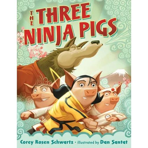 The Three Ninja Pigs - Hardcover