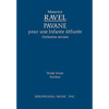 Pavane pour une Infante défunte, M 20a: Study score - Paperback