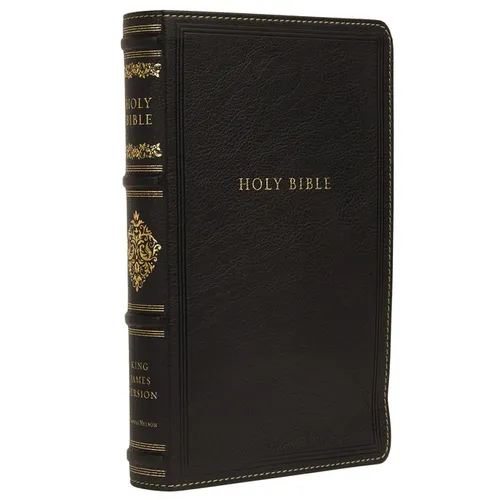 Kjv, Sovereign Collection Bible, Personal Size, Leathersoft, Black, Red Letter Edition, Comfort Print: Holy Bible, King James Version - Imitation Leather