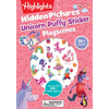Unicorn Hidden Pictures Puffy Sticker Playscenes: Unicorn Hidden Pictures Puffy Sticker Playscenes (Highlights Puffy Sticker Playscenes): Unicorn Stic - Paperback