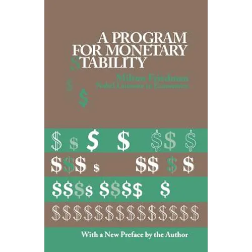 A Program for Monetary Stability - Paperback
