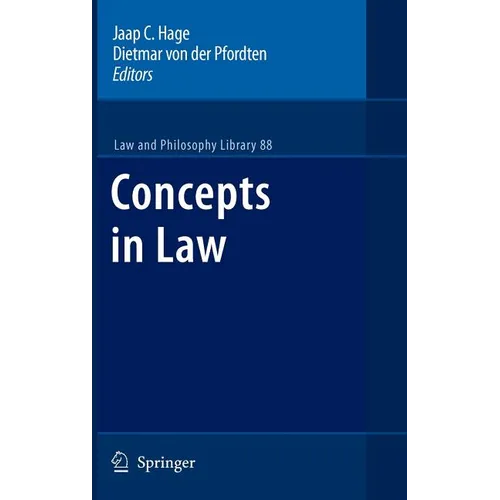 Concepts in Law - Hardcover