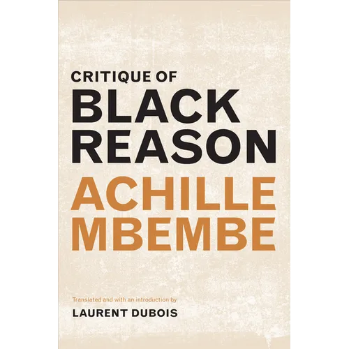 Critique of Black Reason - Paperback