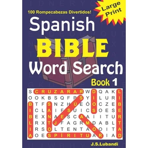 Spanish BIBLE Word Search Book 1 - Paperback