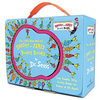 The Little Blue Boxed Set of 4 Bright and Early Board Books: Hop on Pop; Oh, the Thinks You Can Think!; Ten Apples Up on Top!; The Shape of Me and Oth - Hardcover