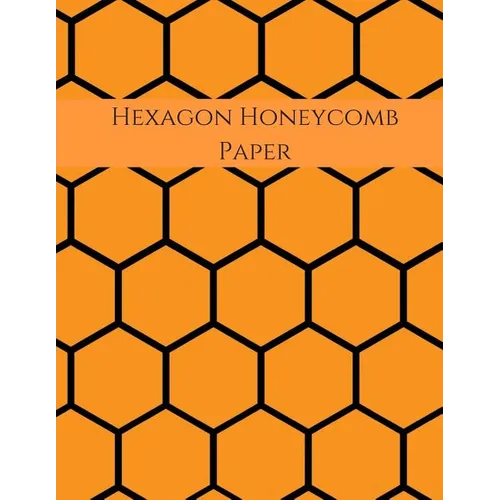 Hexagon Honeycomb Paper: Hex paper (or honeycomb paper), This Small hexagons measure .2" per side.100 pages, 8.5 x 11.GET YOUR GAME ON: -) - Paperback