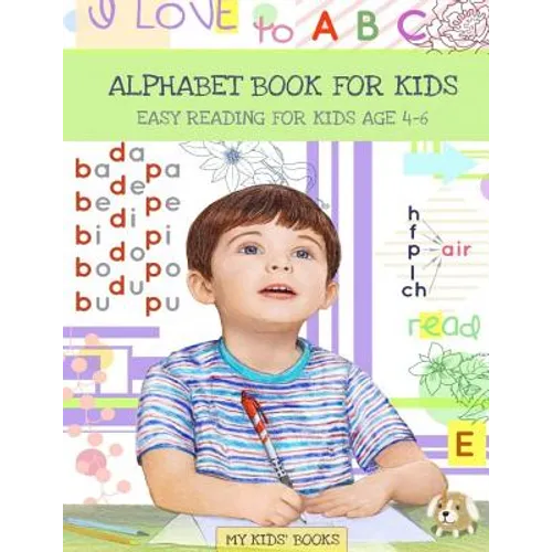 Alphabet book: Easy reading for kids Aged 4 - 6 - Paperback