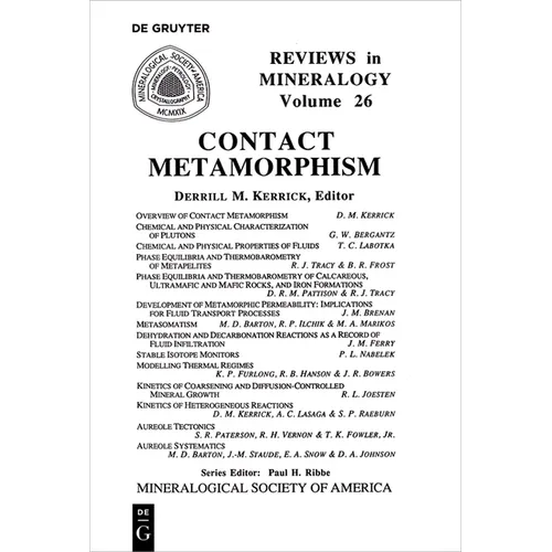Contact Metamorphism - Paperback