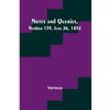 Notes and Queries, Number 139, June 26, 1852 - Paperback