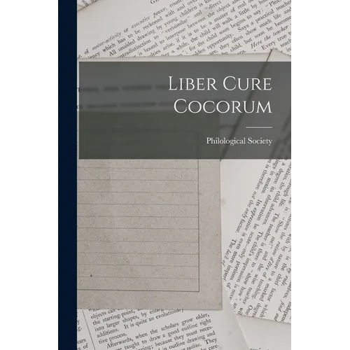 Liber Cure Cocorum - Paperback