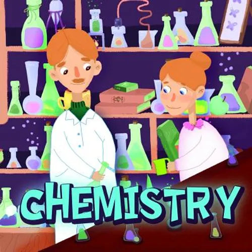 Chemistry: Book about chemistry for children from 6 to 10 years old with beautiful illustrations by Holz books. - Paperback