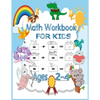 Math Workbook for kids Ages 2-4: Preschool mathematics book with numbers tracking and matching activities with pictures, animals and coloring book and - Paperback