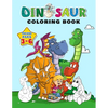 Dinosaur Coloring Book for Kids ages 3-6: Fantastic Dinosaurs to Color with over 100 Unique pages, Great Gift for Boy & Girl - Paperback