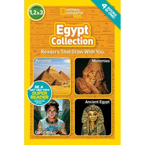 Egypt Collection (National Geographic Kids Readers, Levels 1, 2, & 3): Readers That Grow with You - Paperback