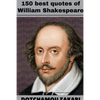 150 best quotes of William Shakespeare - Paperback