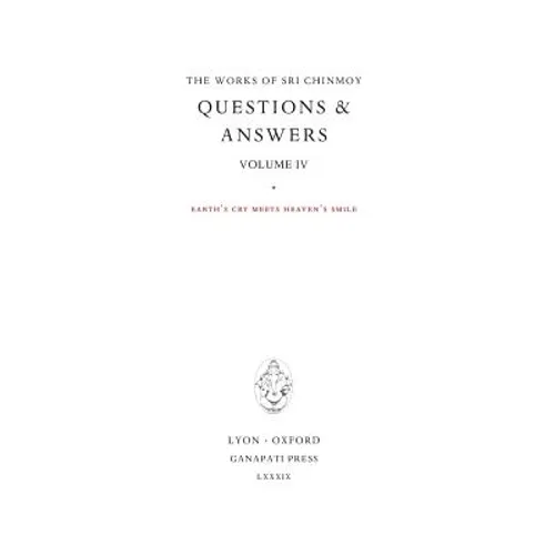 Answers IV: Earth's cry meets Heaven's Smile - Hardcover
