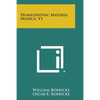 Homeopathic Materia Medica, V1 - Paperback