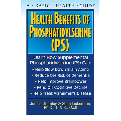 Health Benefits of Phosphatidylserine (Ps) - Paperback