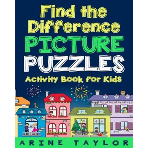 Find the Difference Picture Puzzles: Activity Book for Kids - Paperback