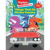 Things That Go Sticker Puzzles: Transportation Activity Book of Cars, Trucks, Planes and More, Hidden Pictures Puzzles with 280 Stickers for Kids 3 an - Paperback