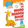 My word search book for kids ages 5-10: 64 fun and educational word search puzzle book for boys and girls aged 5 to 10, with 8 topics: animals, food, - Paperback