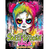 Sweet Spooky Girls: Coloring Book Featuring Scary Beauty of Horror in Creepy, Cute Gothic Drawings for Stress Relief & Relaxation - Paperback