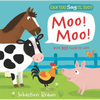 Can You Say It, Too? Moo! Moo!: (An Interactive Lift-The-Flap Farm Animals Sound Book Featuring Cows, Pigs, and Horses - For Babies and Toddlers) - Board Book