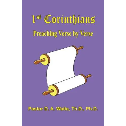 1 Corinthians, Preaching Verse by Verse - Paperback