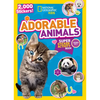 National Geographic Kids Adorable Animals Super Sticker Activity Book: Two Books in One with 2,000+ Stickers! - Paperback
