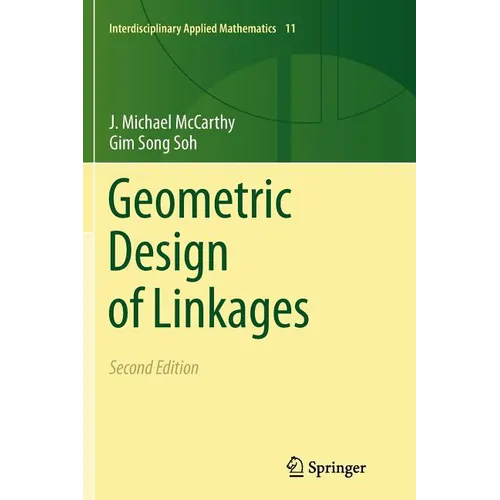 Geometric Design of Linkages - Paperback